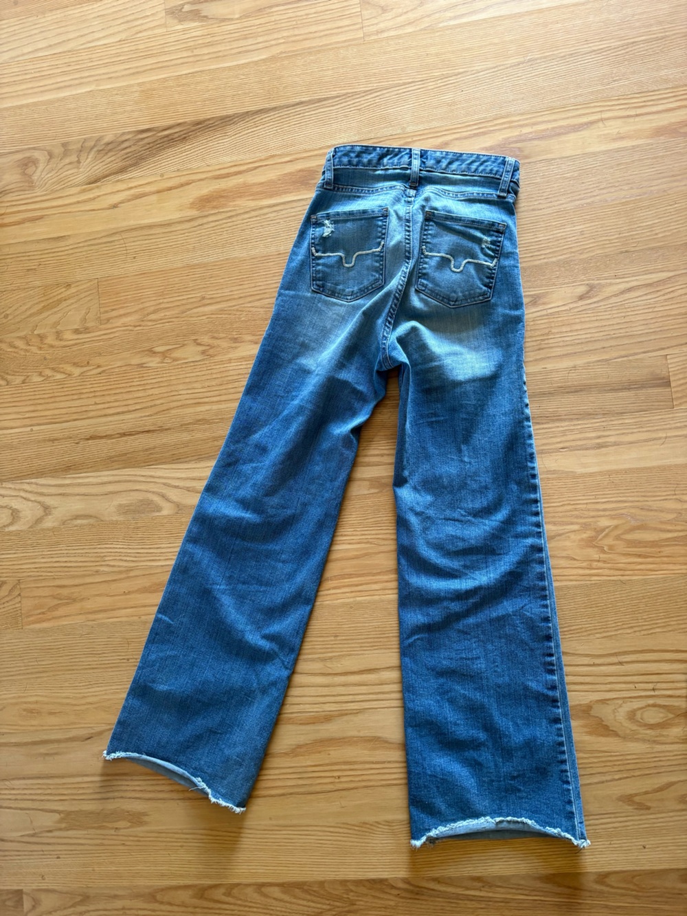 Kimes Ranch Blue wide-Leg Denim Jeans